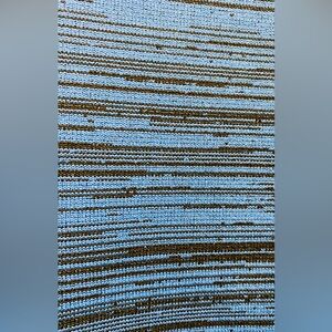 Diane Von Furstenberg Blue and Black Knit Fabric